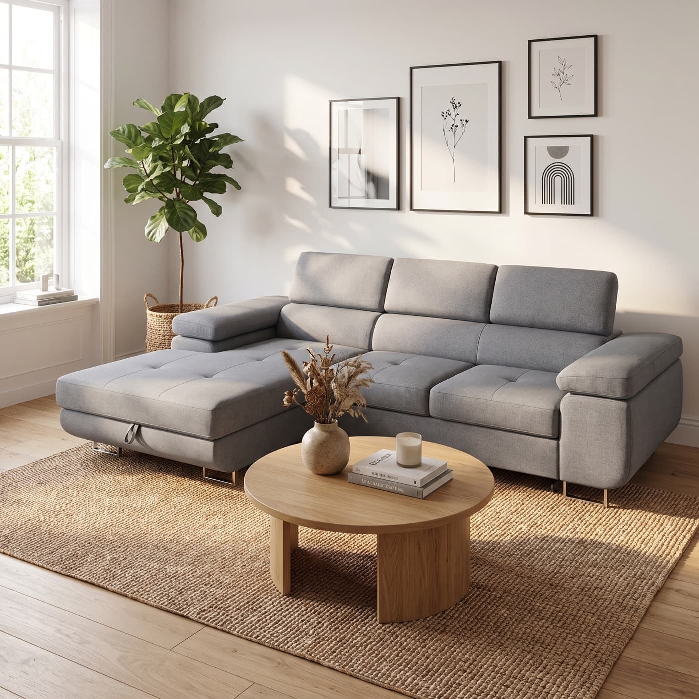 Narożnik Alex Mini 235x170 – funkcja spania
