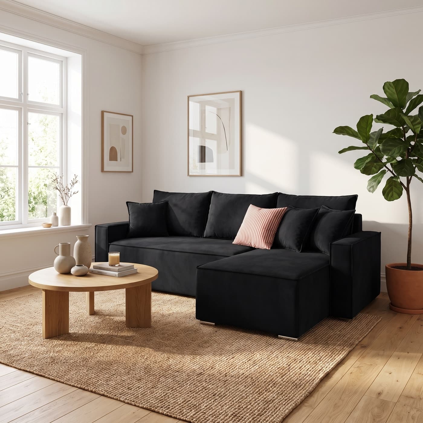 Narożnik Fabio 230x140 z funkcją spania