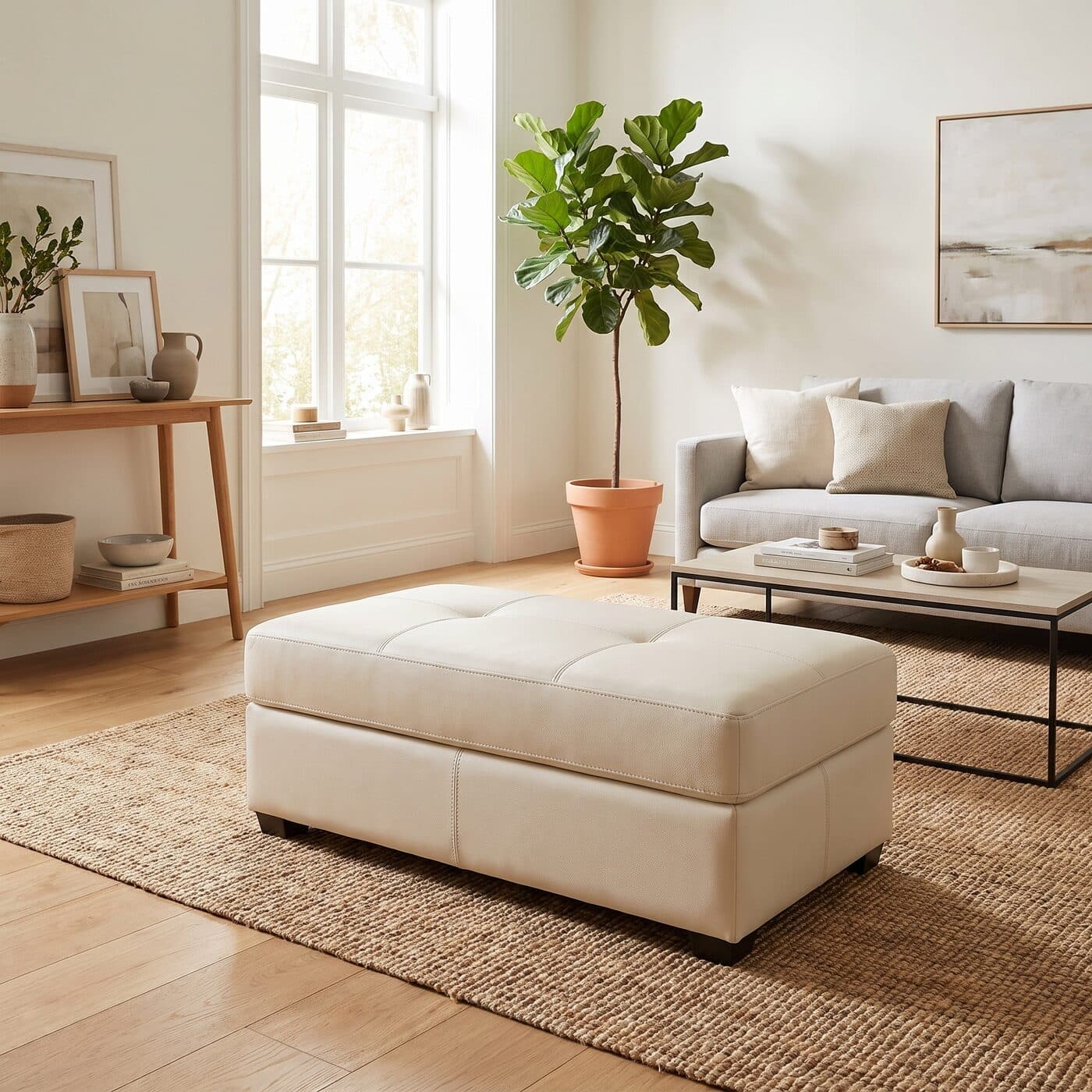 Pufa Arteon 100x60x43 cm | Meble Tapicerowane