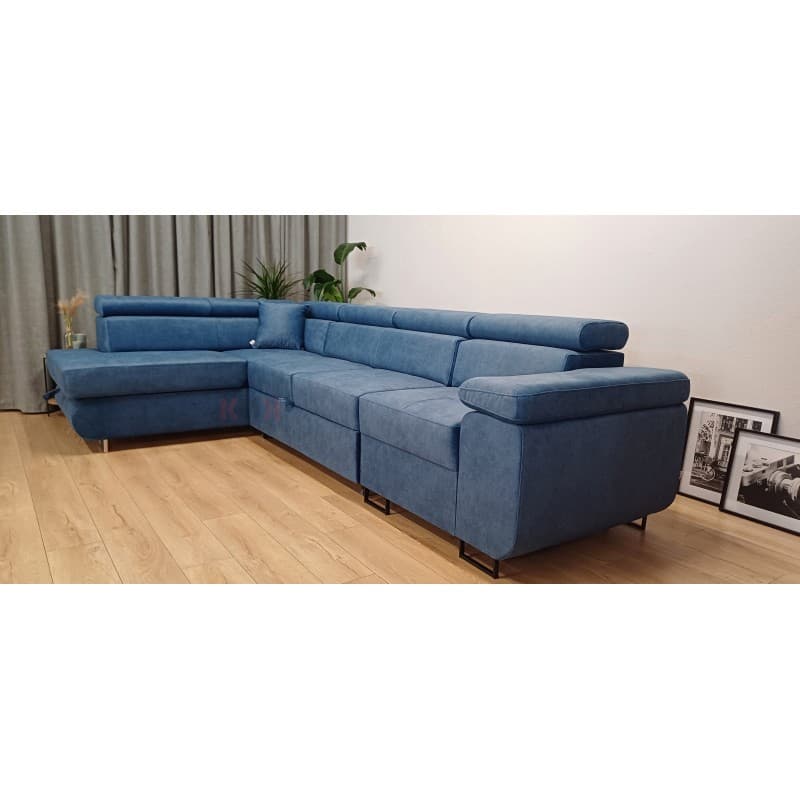 Narożnik ASTON LONG BIS BONELL  348x202 cm DO WYBORU