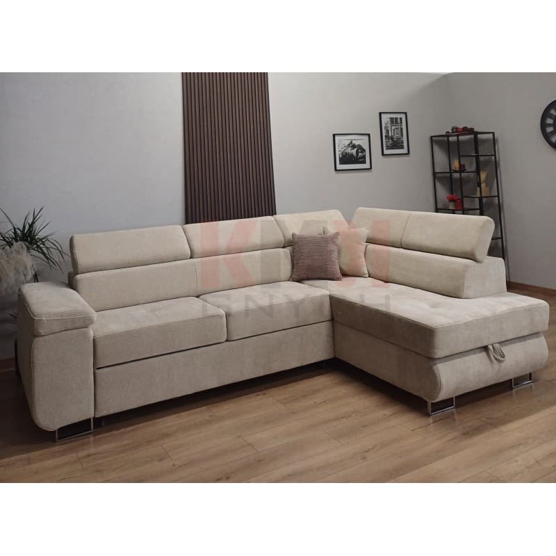 Narożnik ASTON bis BONELL 275x202 cm DO WYBORU
