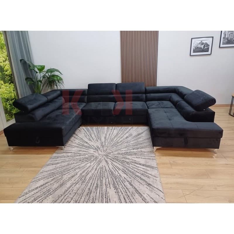 Narożnik MILAN 345x202 Monolith 99 od ręki